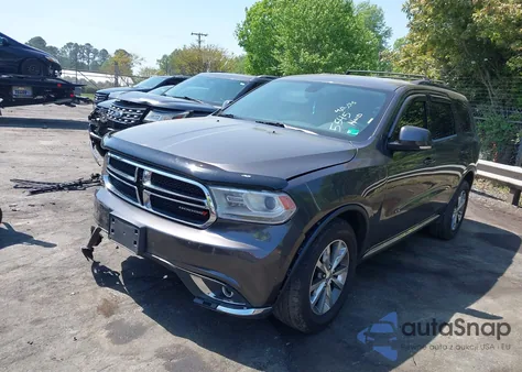 2015 Dodge Durango Limited z USA, uszkodzony, nr VIN 1C4RDJDG7FC695545
